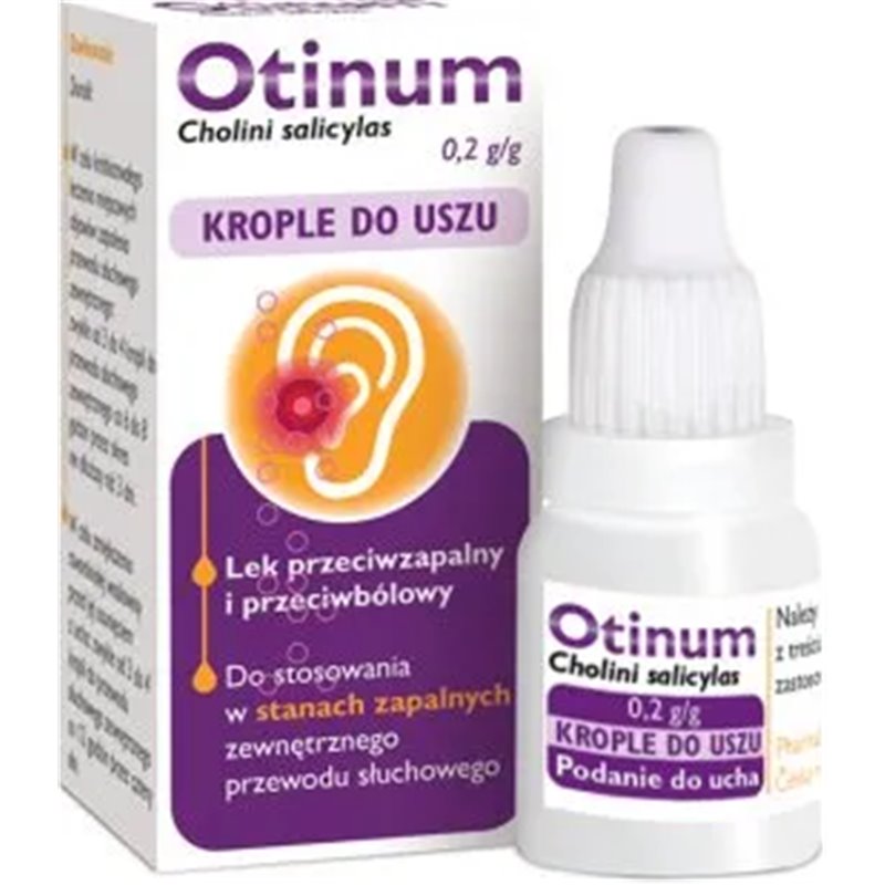 Otinum krople do uszu 10 g