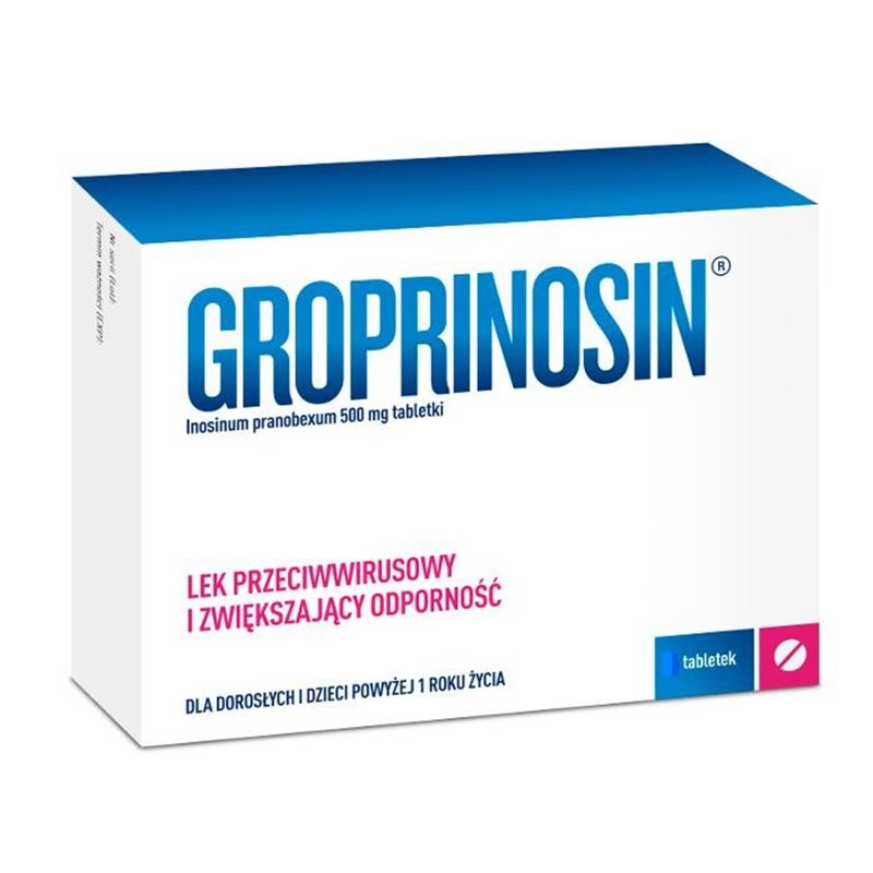 GROPRINOSIN - 0,5 G 50 TABL.(5X10)