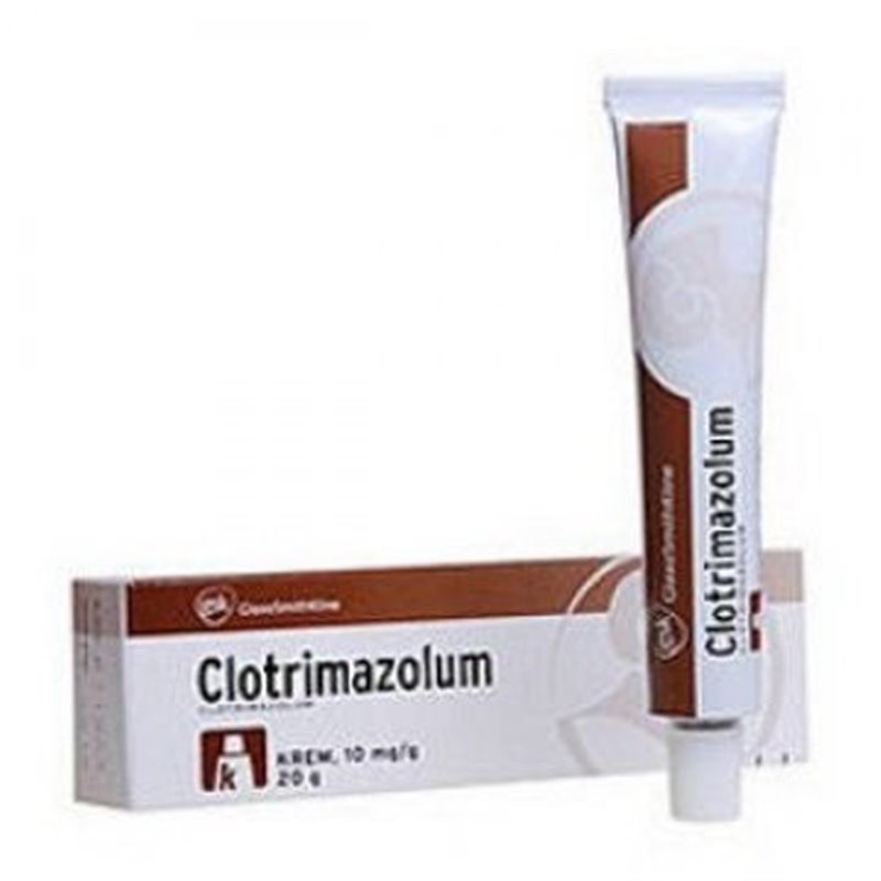 CLOTRIMAZOLUM GSK KREM 0,01 G/1G 20 G