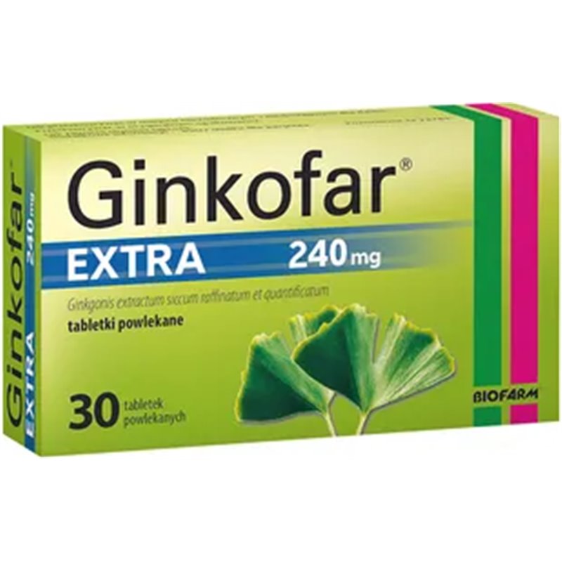 Ginkofar Extra 30 tabletek