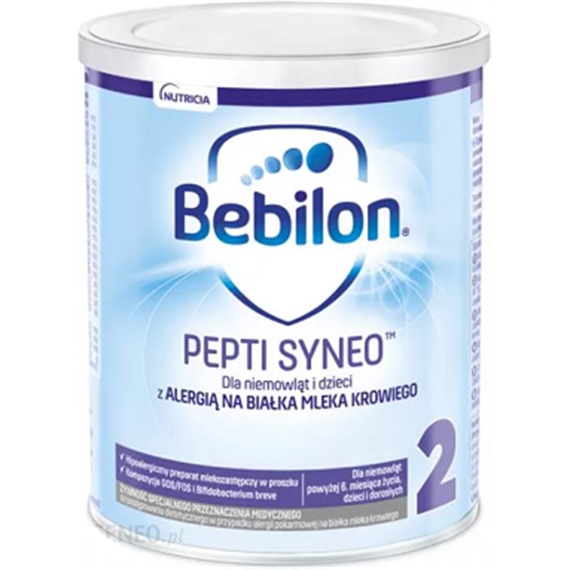 Bebilon Pepti Syneo 2 preparat mlekozastępczy w proszku 400 g