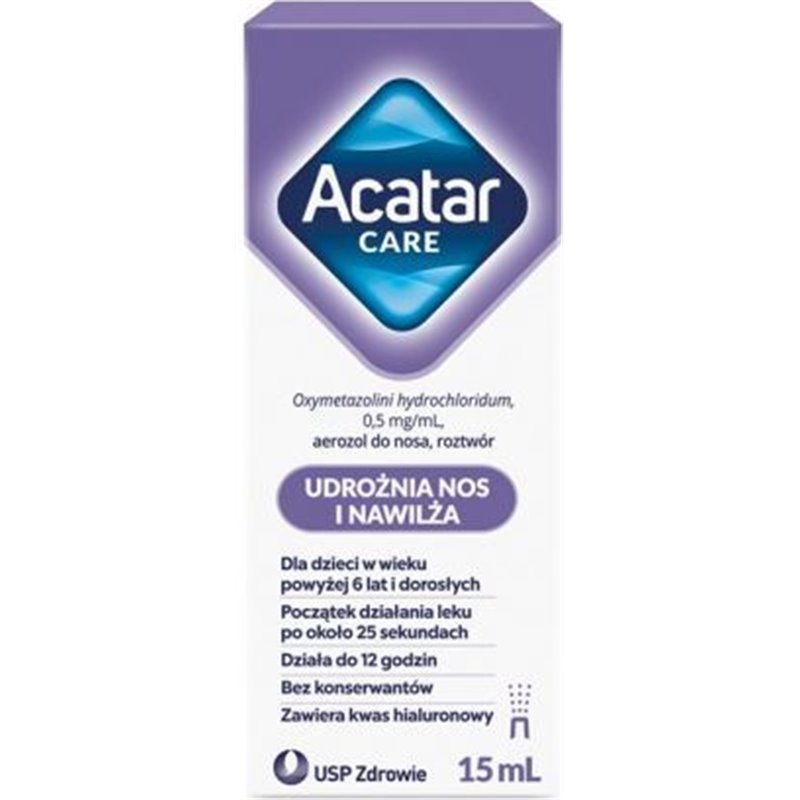 Acatar Care aerozol do nosa 15 ml