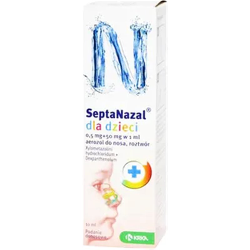 Septanazal dla dzieci aerozol do nosa 10 ml