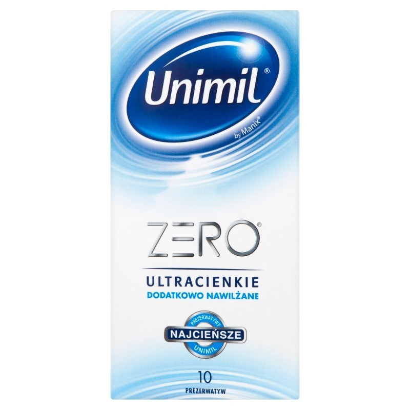 Unimil Zero Prezerwatywy 10 sztuk