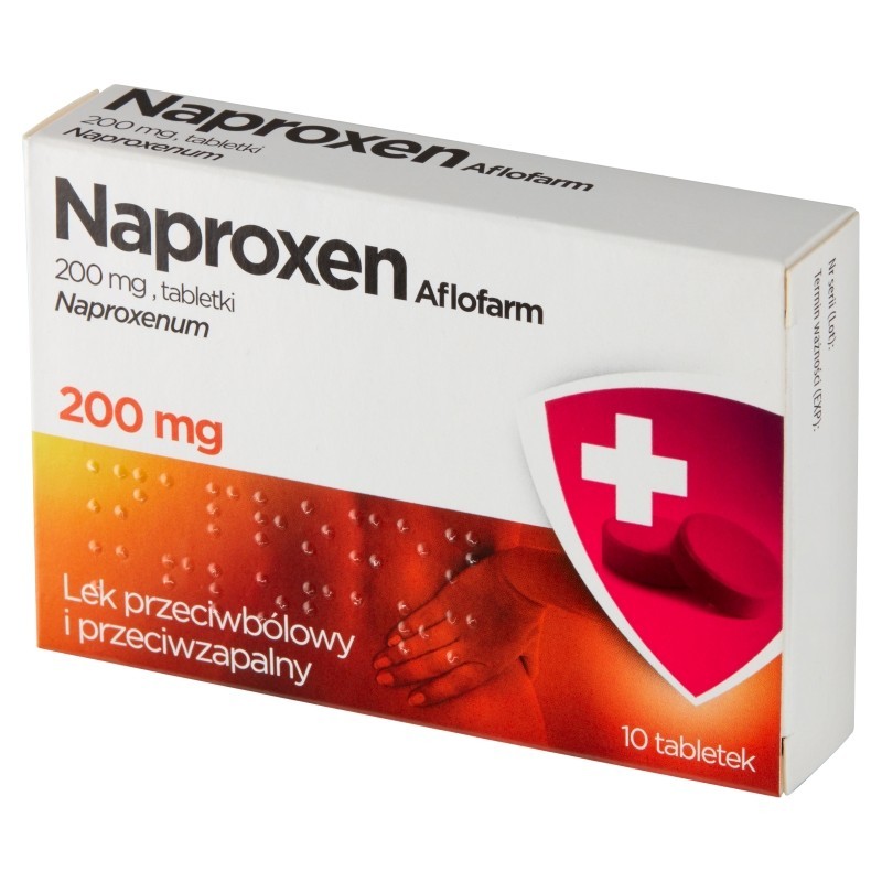 Naproxen Lek przeciwbólowy i przeciwzapalny 10 sztuk