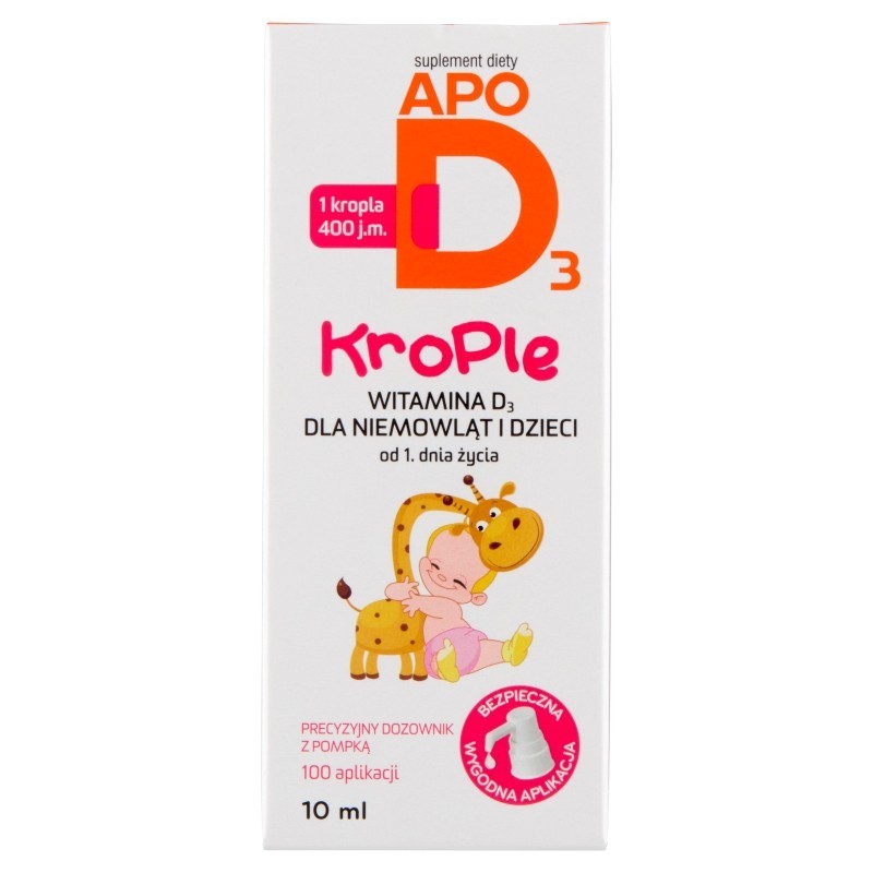 ApoD3 400 j.m. Suplement diety krople 10 ml