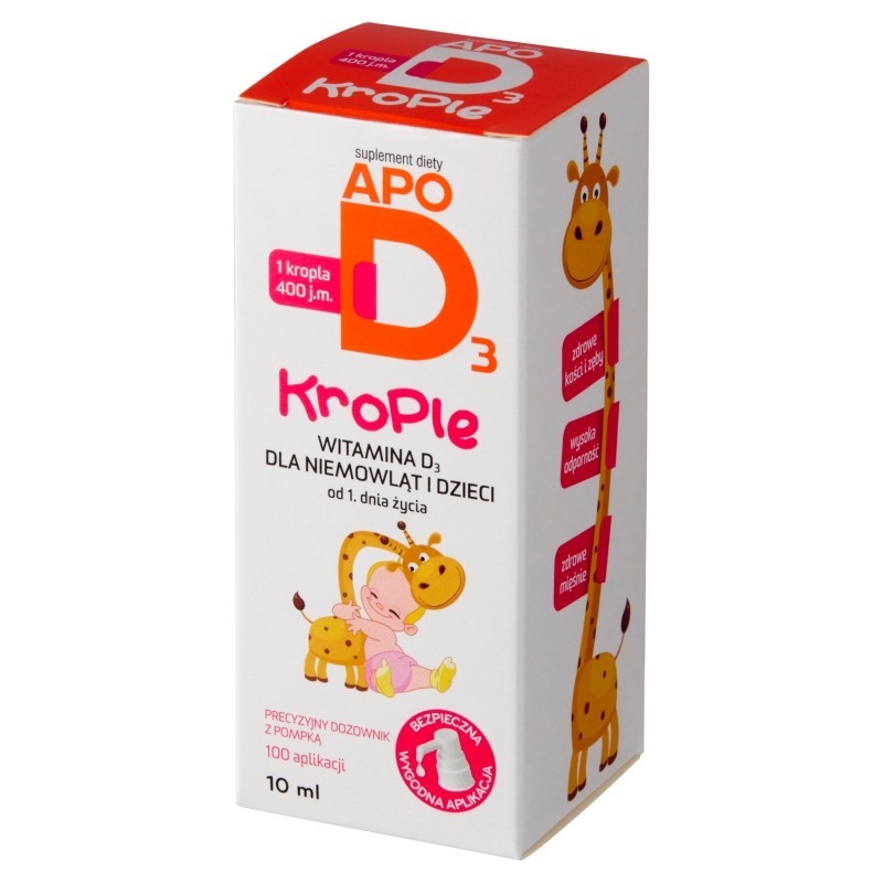 ApoD3 400 j.m. Suplement diety krople 10 ml