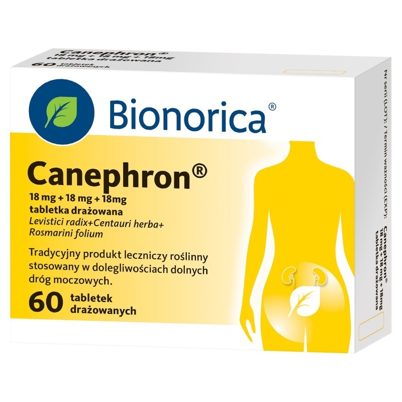 Canephron Produkt leczniczy 60 sztuk