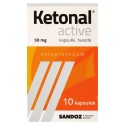 Ketonal Active 50 mg Kapsułki twarde 10 sztuk