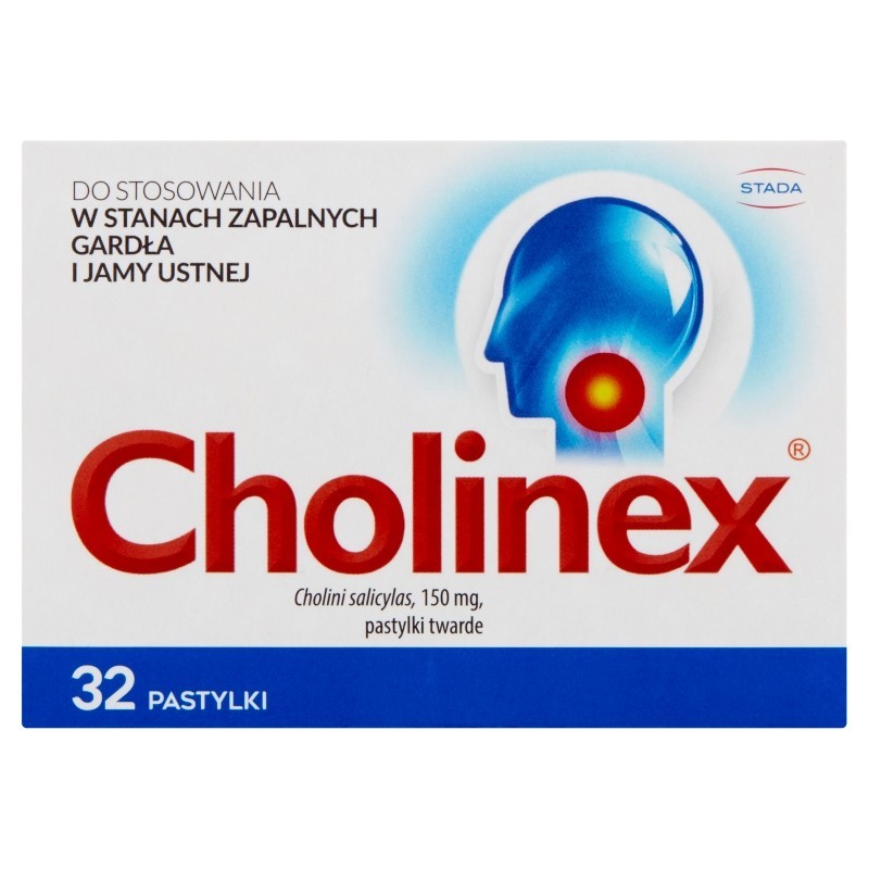 Cholinex Pastylki 32 sztuki