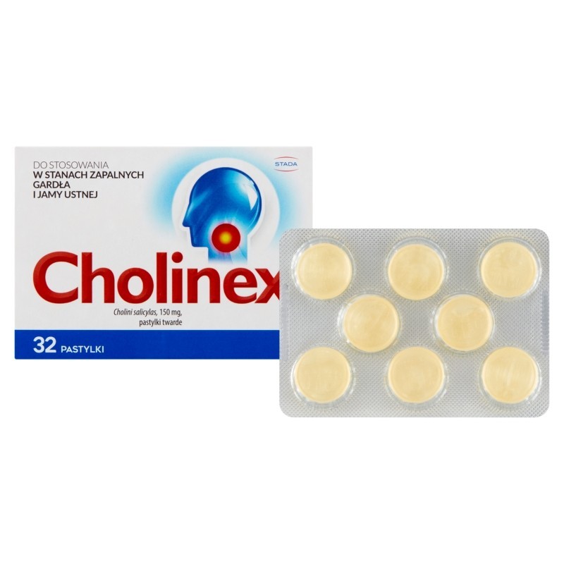 Cholinex Pastylki 32 sztuki