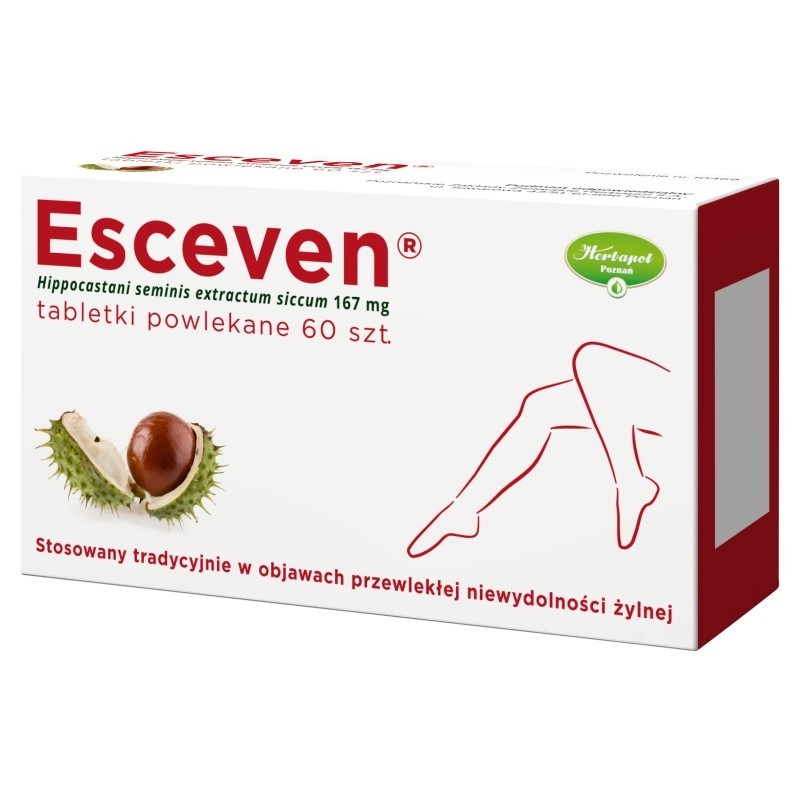 Esceven 167 mg Tabletki powlekane 60 sztuk