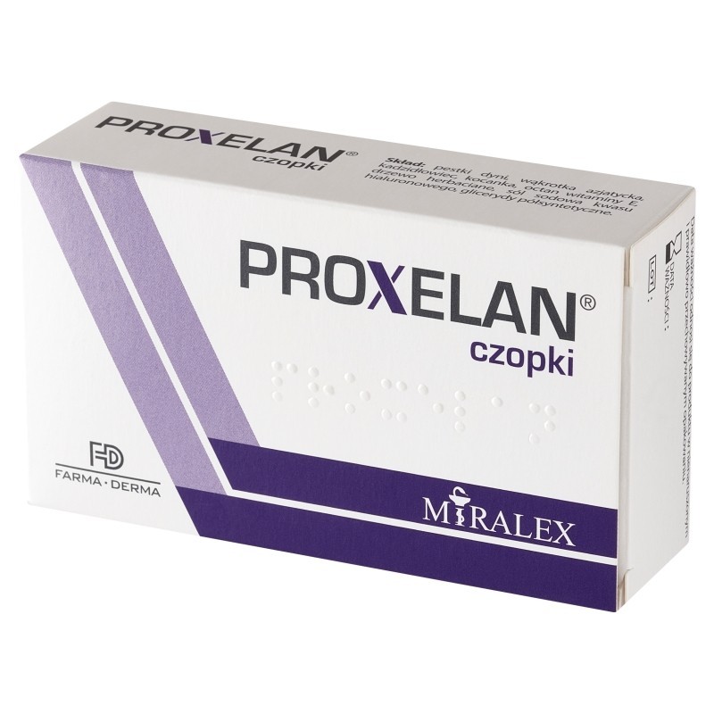 Proxelan Wyrób medyczny czopki 10 x 2 g