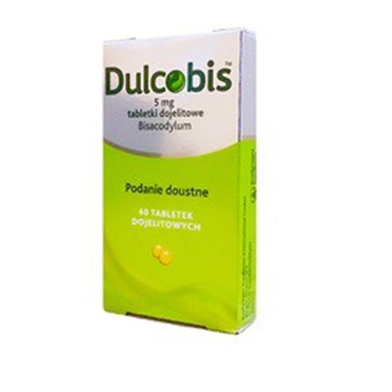 DULCOBIS TABL.DOJELIT. 5 MG 40 TABL.