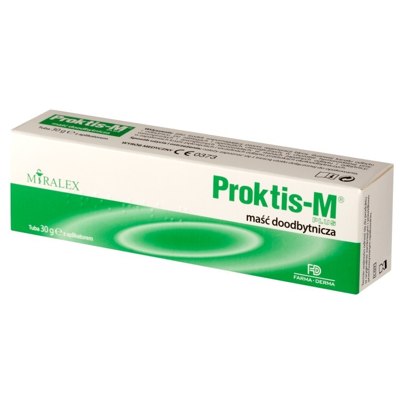 Proktis-M Plus Wyrób medyczny maść doodbytnicza 30 g