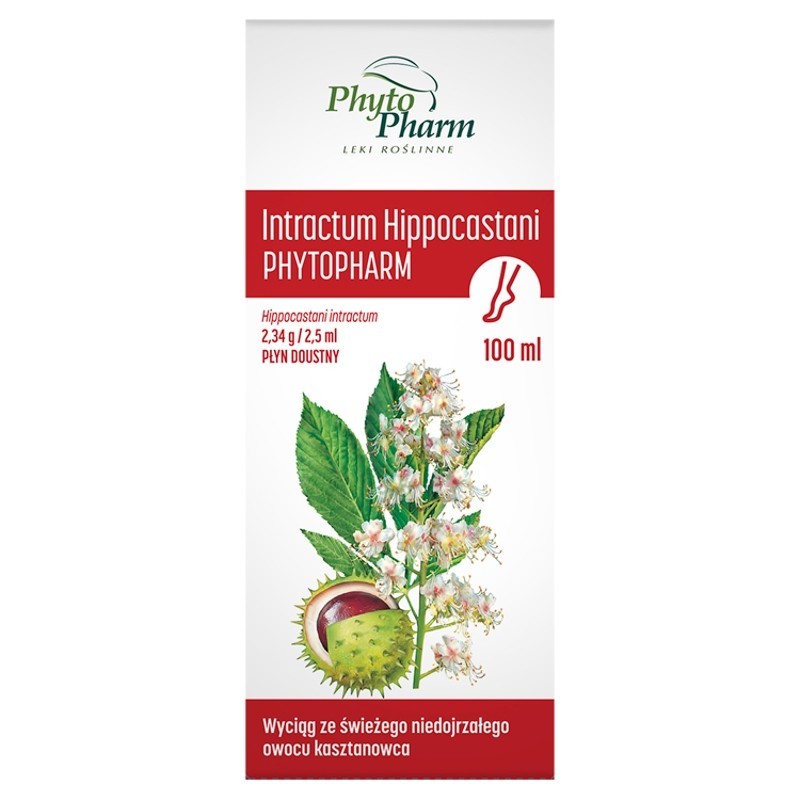 Intractum Hippocastani Phytopharm Płyn doustny 100 ml