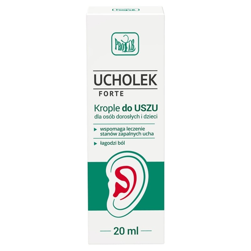 Ucholek Forte Krople do uszu 20 ml