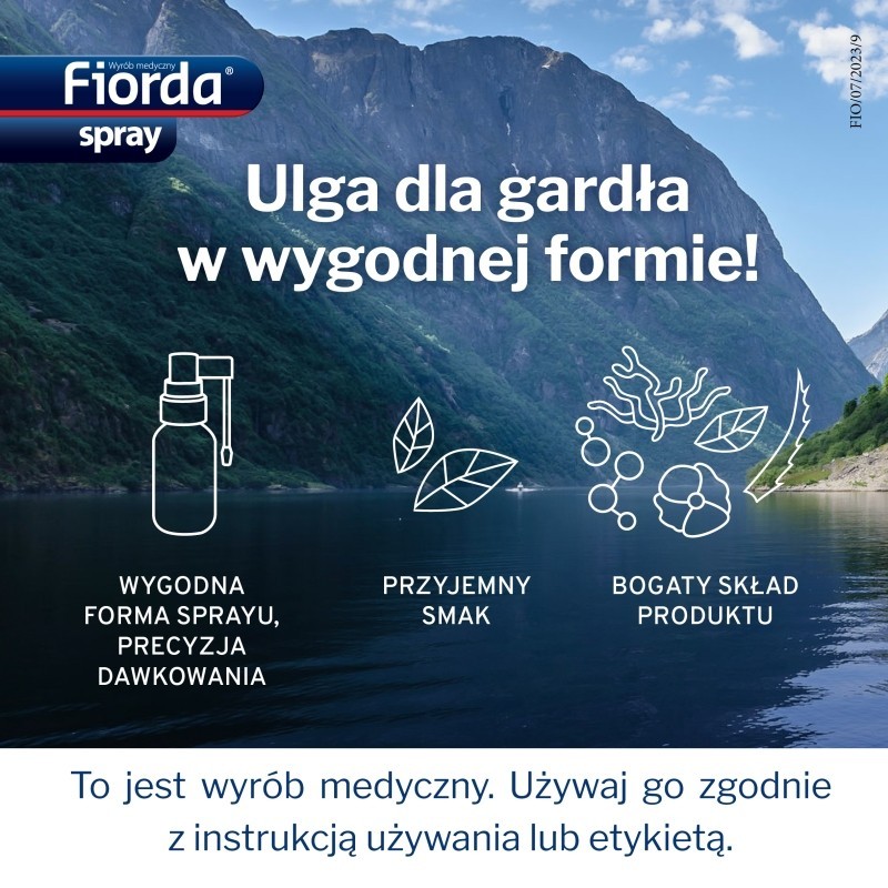 Fiorda Wyrób medyczny spray 30 ml