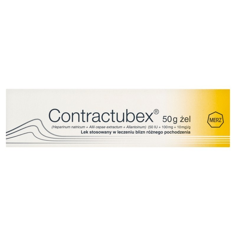 Contractubex 50 IU + 100 mg + 10 mg Żel 50 g