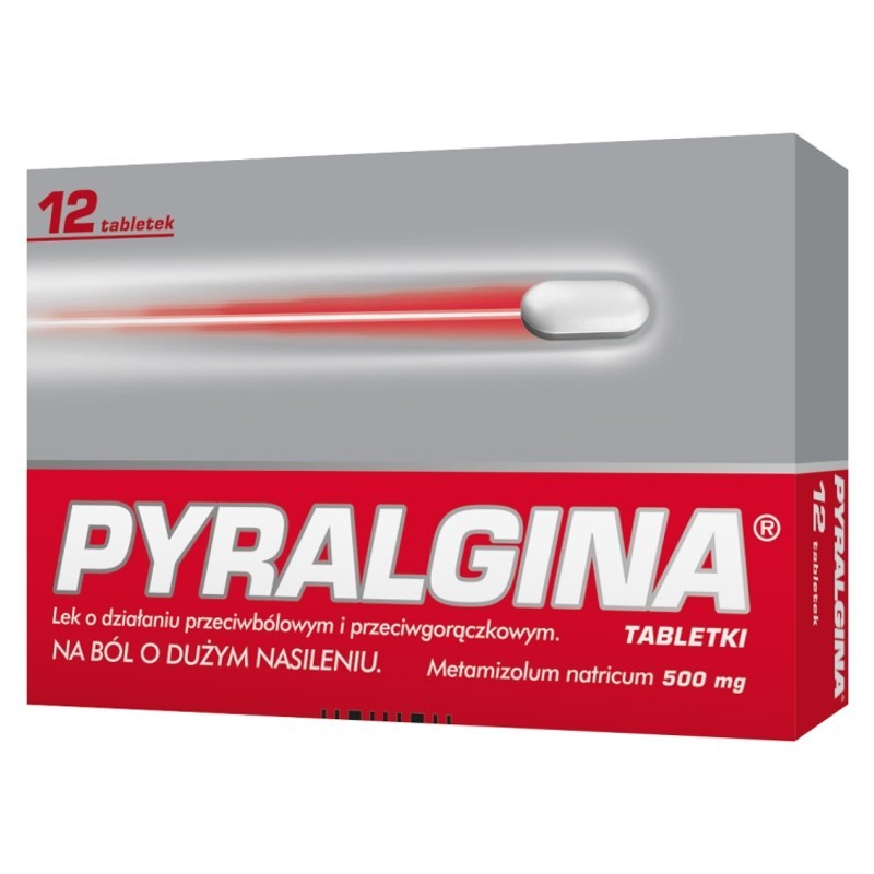 Pyralgina 500 mg x 12 tabl.