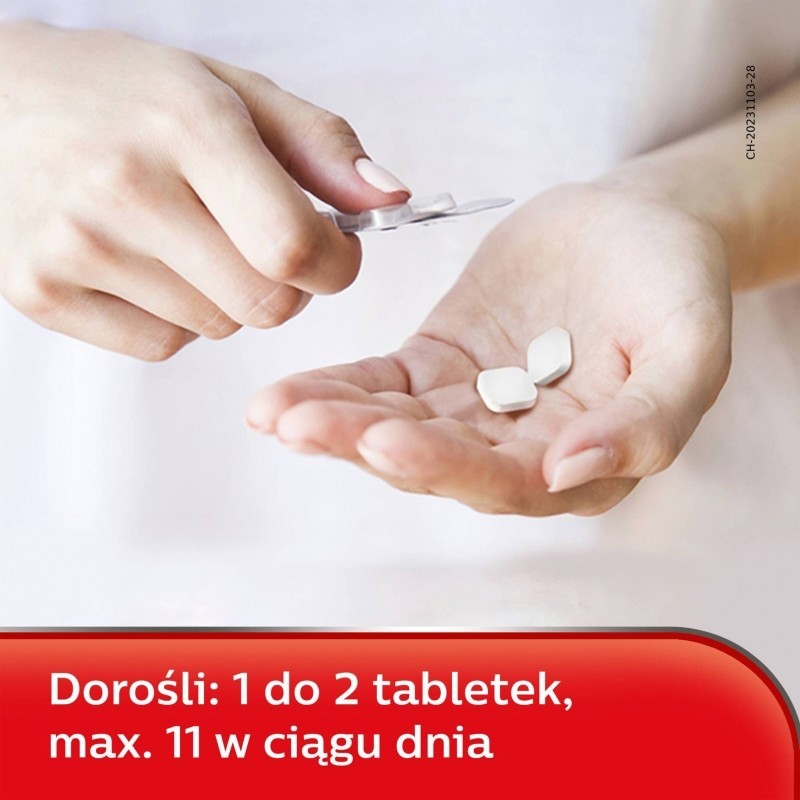 Rennie Antacidum 680 mg + 80 mg Tabletki do ssania smak miętowy 24 sztuki