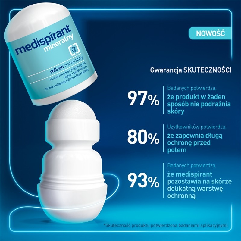 Medispirant Roll-on mineralny 40 ml