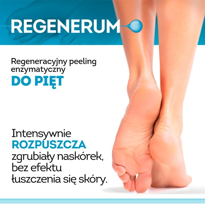 Regenerum Regeneracyjny peeling enzymatyczny do pięt 50 ml