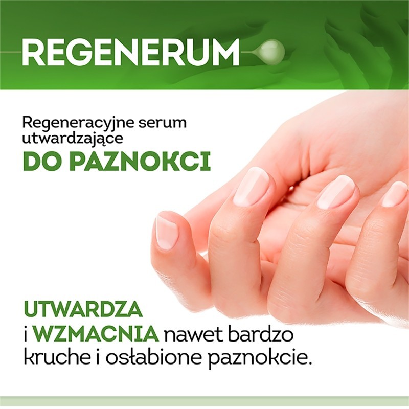 Regenerum Regeneracyjne serum utwardzające do paznokci 8 ml