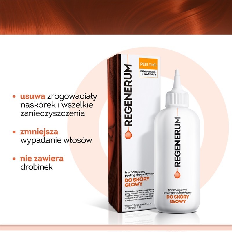 Regenerum Trychologiczny peeling enzymatyczny do skóry głowy 110 ml