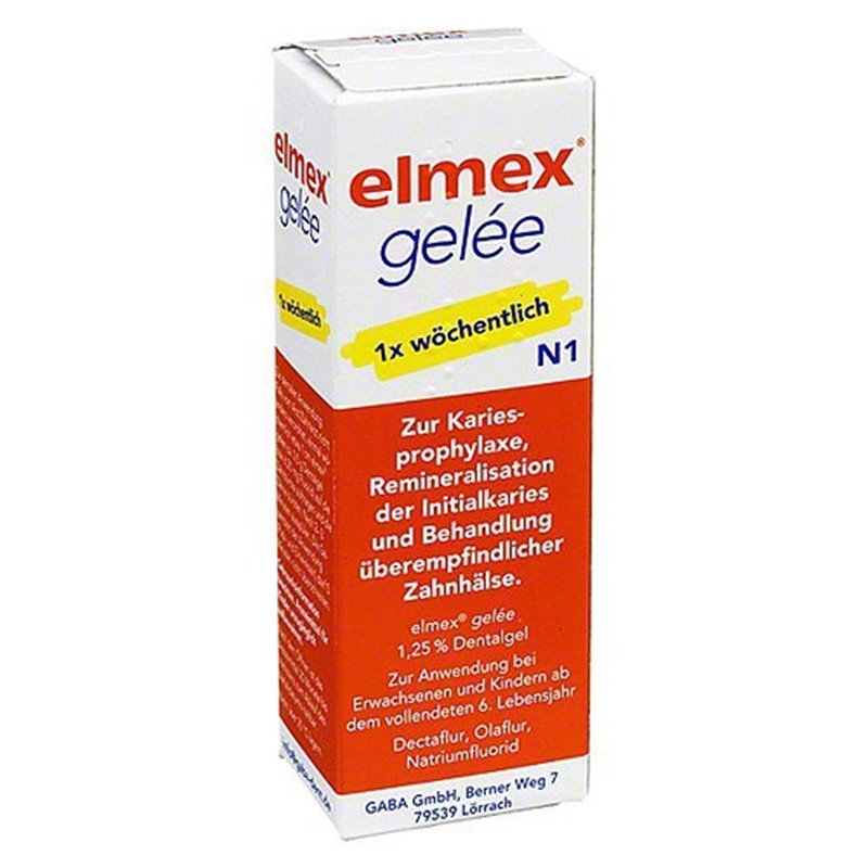 ELMEX ŻEL DO ZĘBÓW /I.R./  - NIEM.  - 0,125 G/G 25