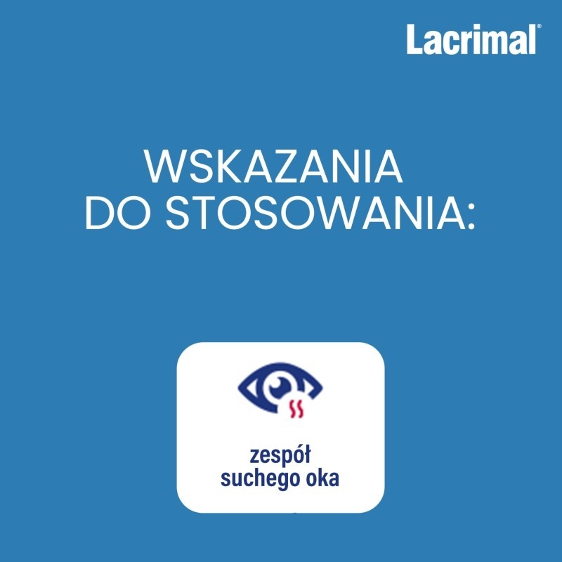 Lacrimal krople do oczu rozt. 14 mg/ml 5 ml x 2