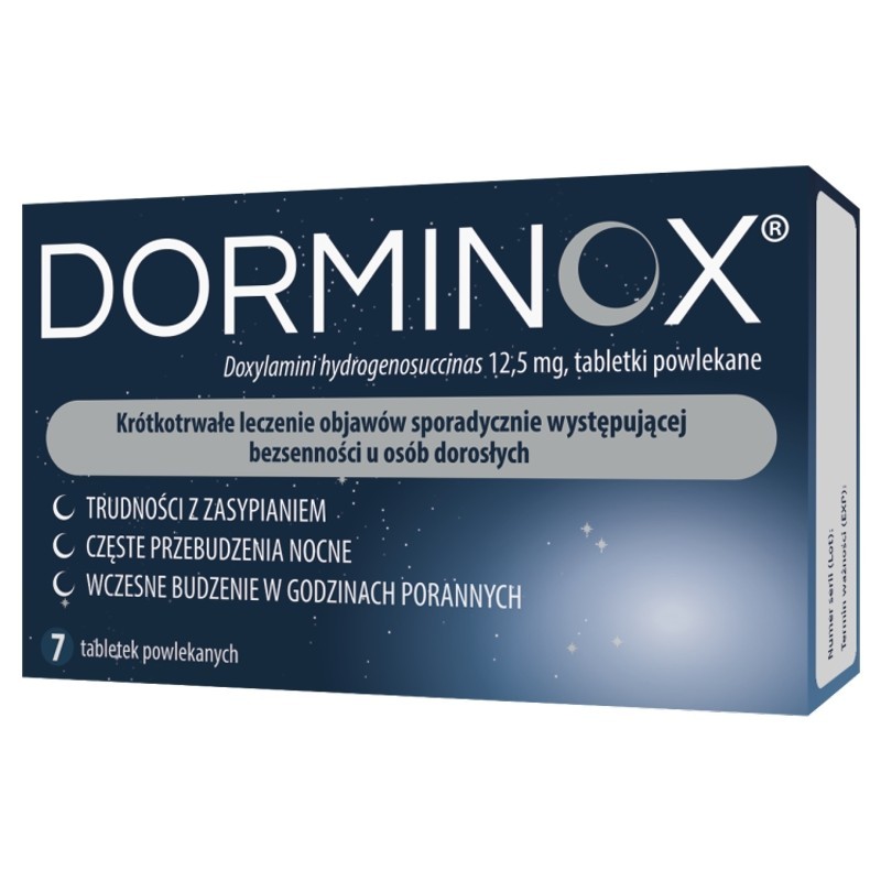 Dorminox 12,5 mg x 7 tabl.