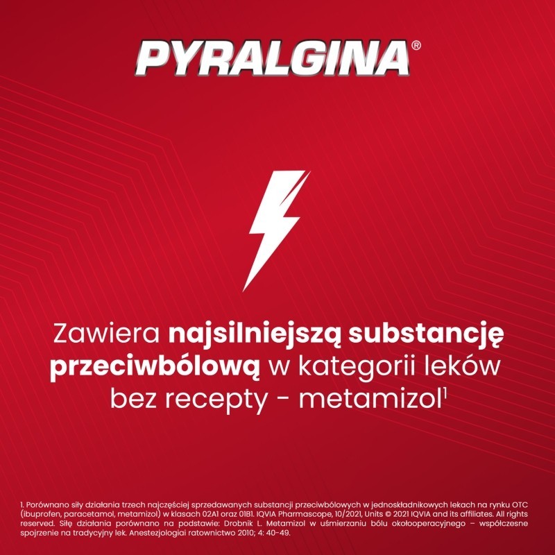 Pyralgina 500 mg x 20 tabl.