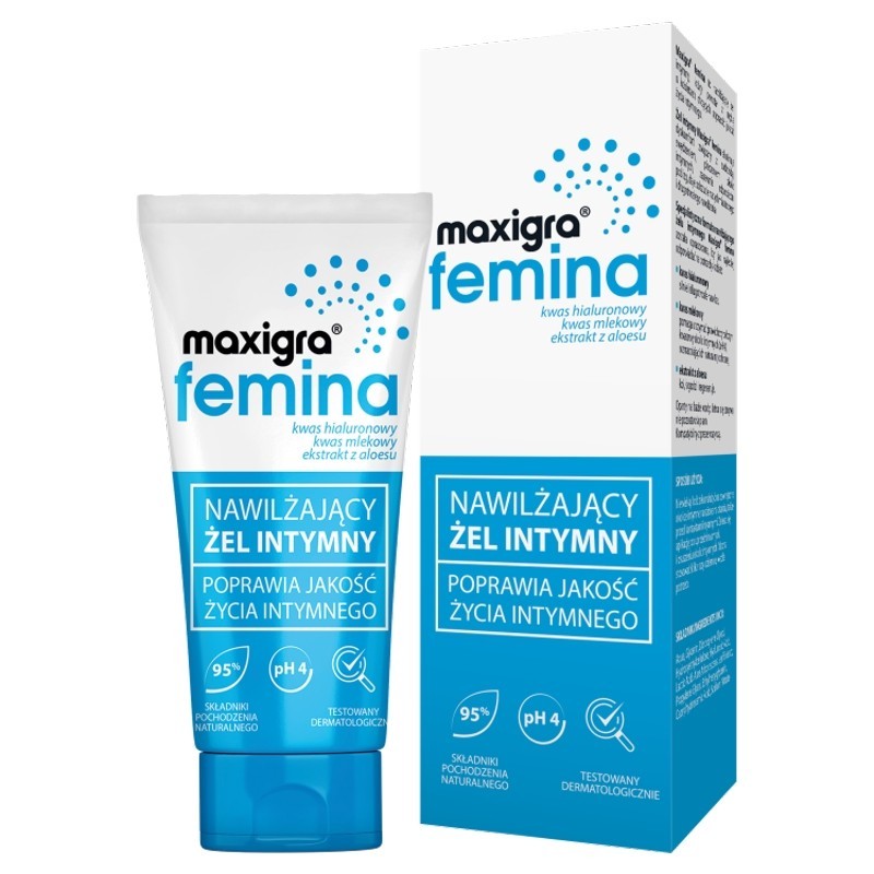 Maxigra femina nawilżający żel intymny 75 ml