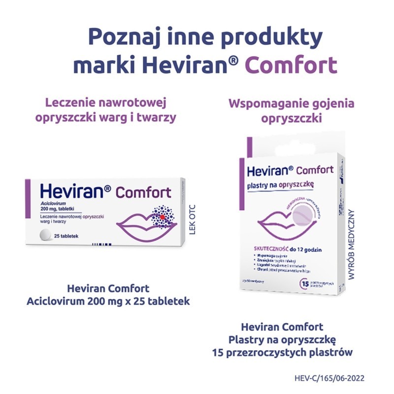 Heviran Comfort Max 400 mg x 30 tab