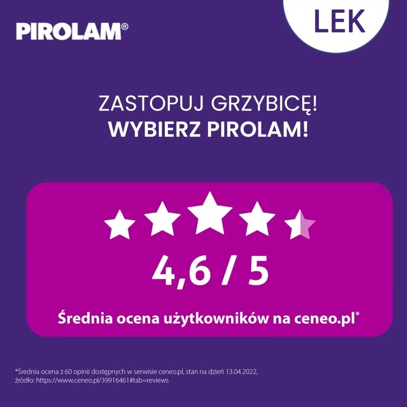 Pirolam roztwór na skórę 1% butelka 30 ml