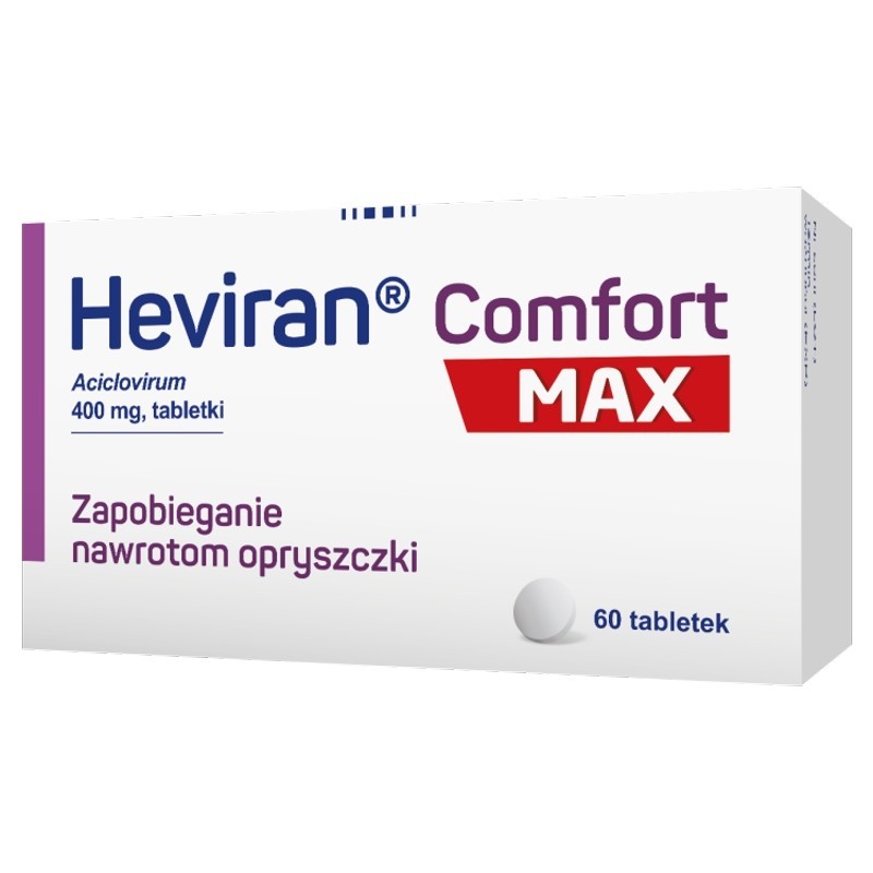 Heviran Comfort Max 400 mg x 60 tab