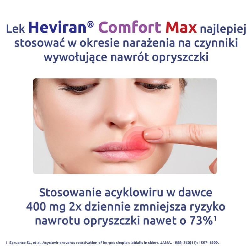 Heviran Comfort Max 400 mg x 60 tab