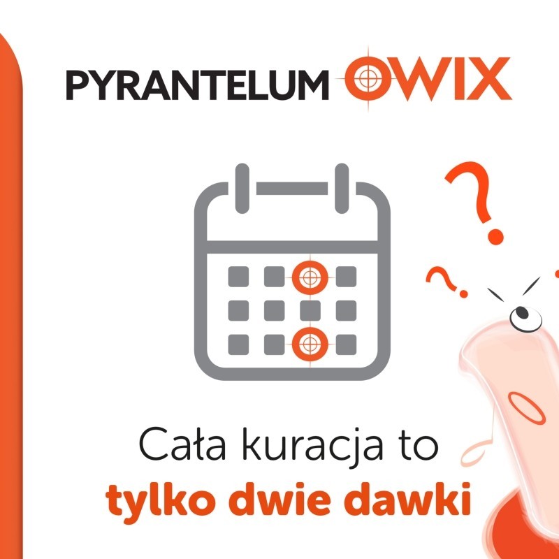 Pyrantelum Owix 250 mg x 3 tabl.