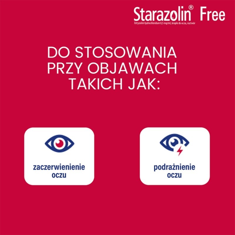 Starazolin Free krople do oczu x 10 ml