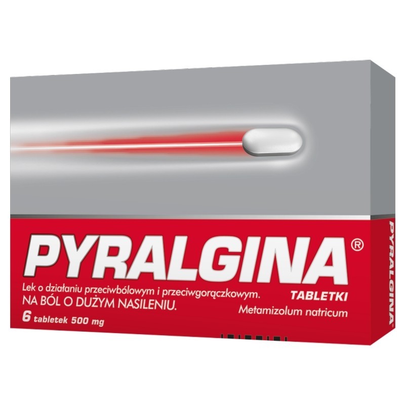 Pyralgina 500 mg x 6 tabl.