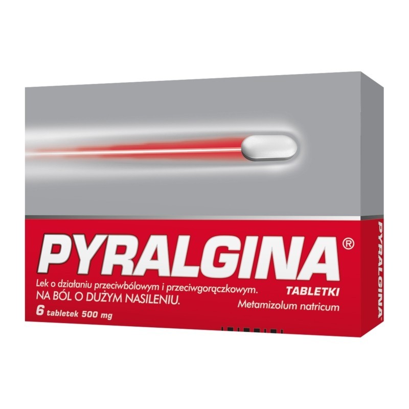 Pyralgina 500 mg x 6 tabl.