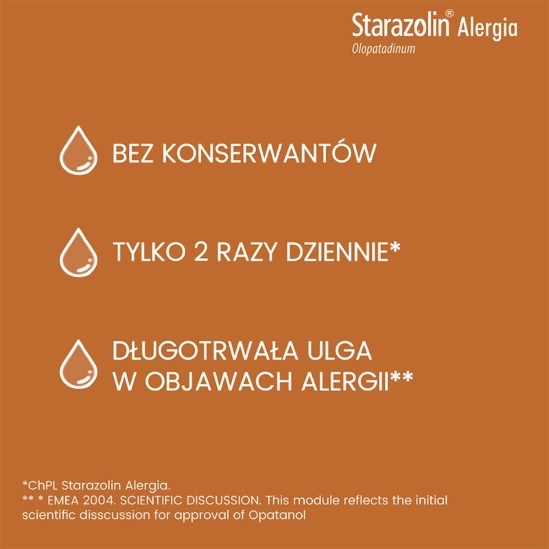 Starazolin Alergia krople do oczu roztwór 1 mg/ml 5 ml x1