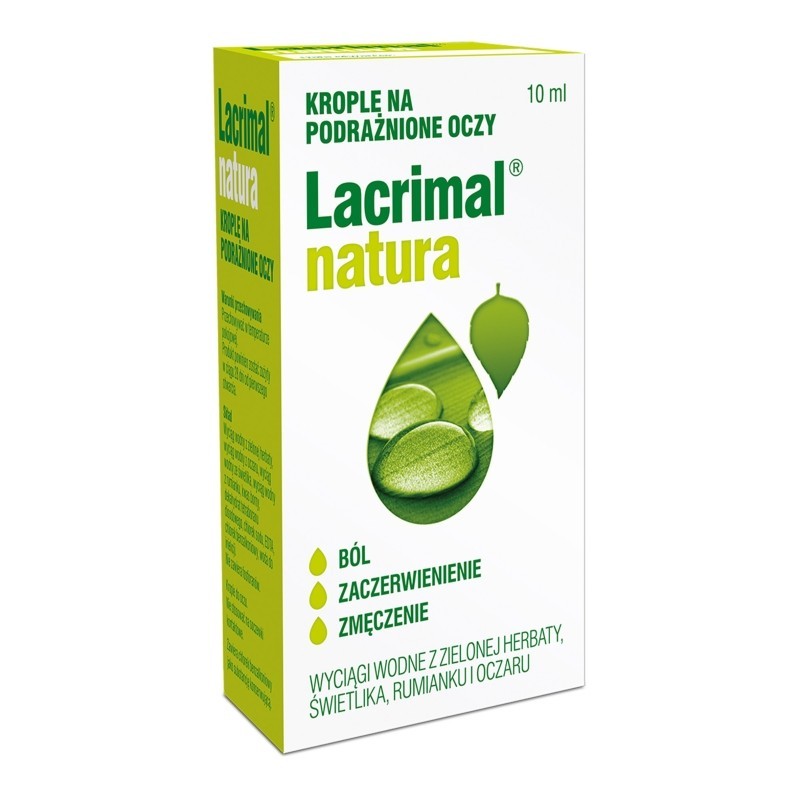 Lacrimal Natura krople do oczu 10 ml