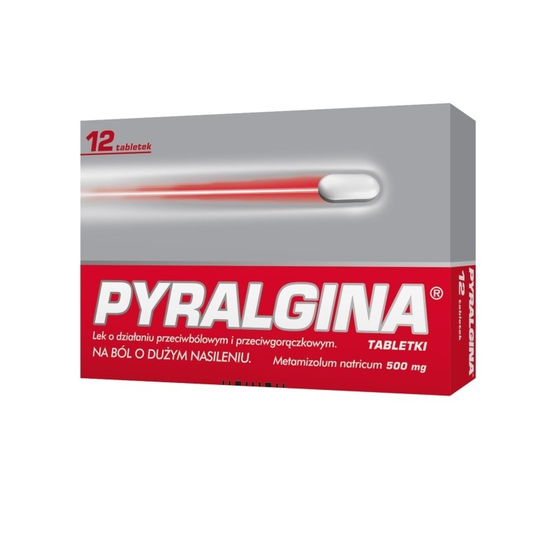 Pyralgina 500 mg x 12 tabl.