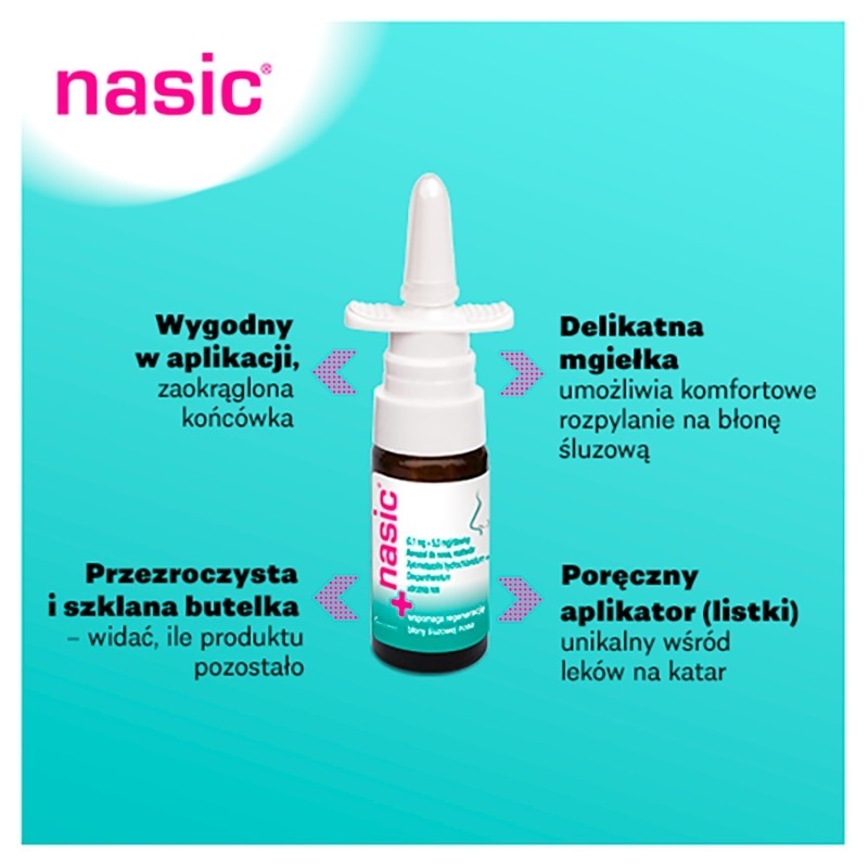 Nasic Aerozol do nosa 10 ml