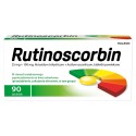 Rutinoscorbin 25 mg + 100 mg Tabletki powlekane 90 sztuk