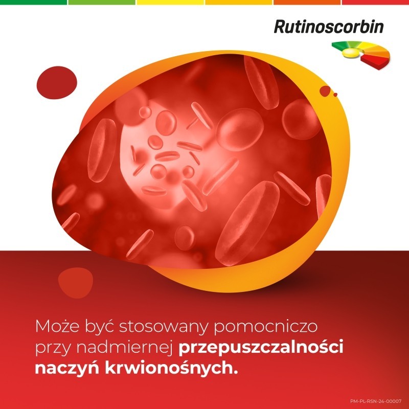 Rutinoscorbin 25 mg + 100 mg Tabletki powlekane 210 sztuk