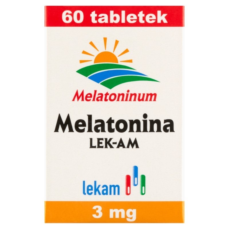 Melatonina LEK-AM 3 mg Tabletki 60 sztuk