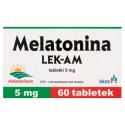 Melatonina LEK-AM 5 mg Tabletki 60 sztuk